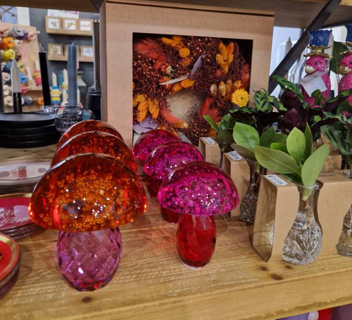 Paddenstoel crystal glas