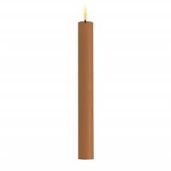 Led dinerkaarsen caramel