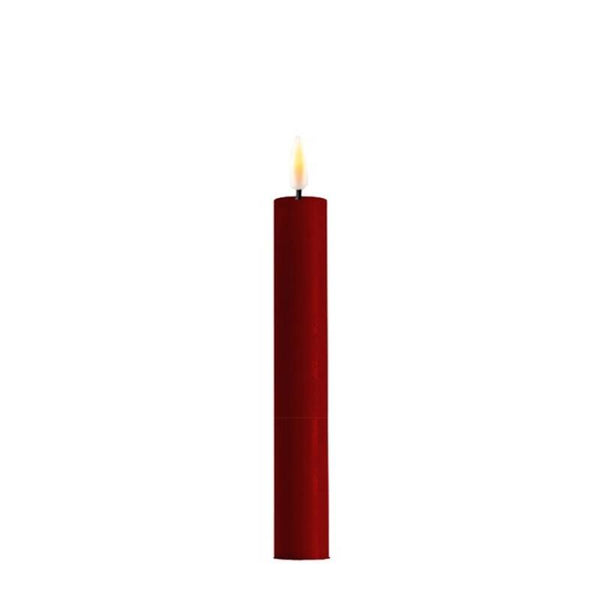 Led dinerkaars Bordeaux rood
