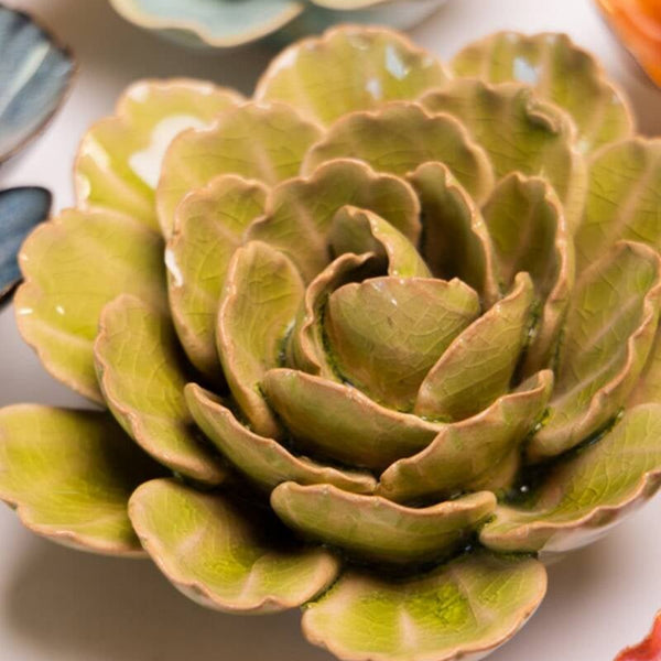 Bloem keramiek Peridot Keiko