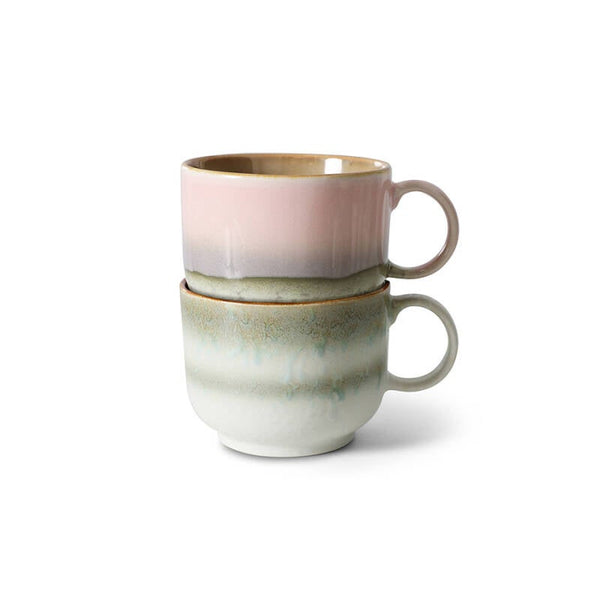 HKliving 70s ceramics tea cups Nova set van