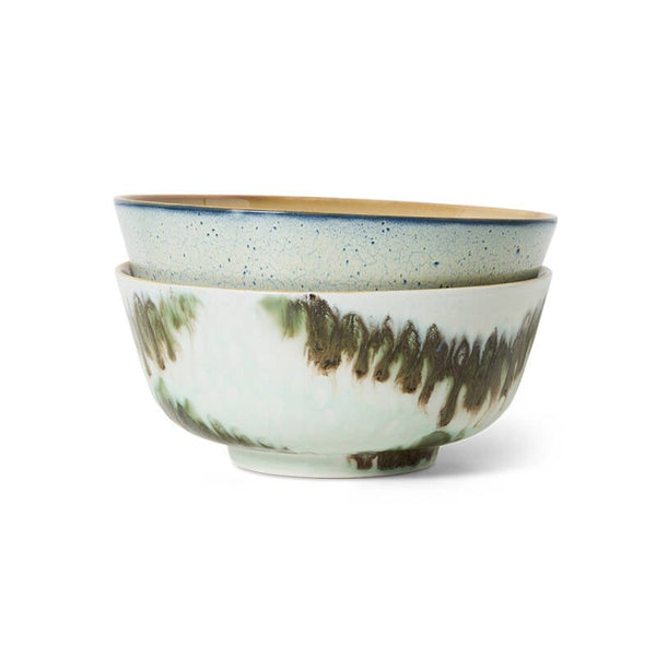 HKliving 70s ceramics ramen bowls