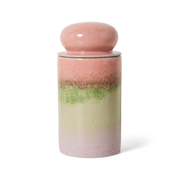 HKliving 70s ceramics Storage jar