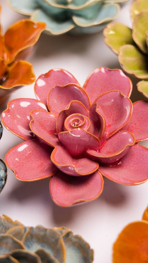 Bloem keramiek blush