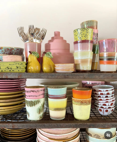 HKliving 70s ceramics coffee mug