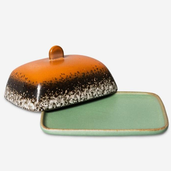 HKliving 70s ceramics butterdish