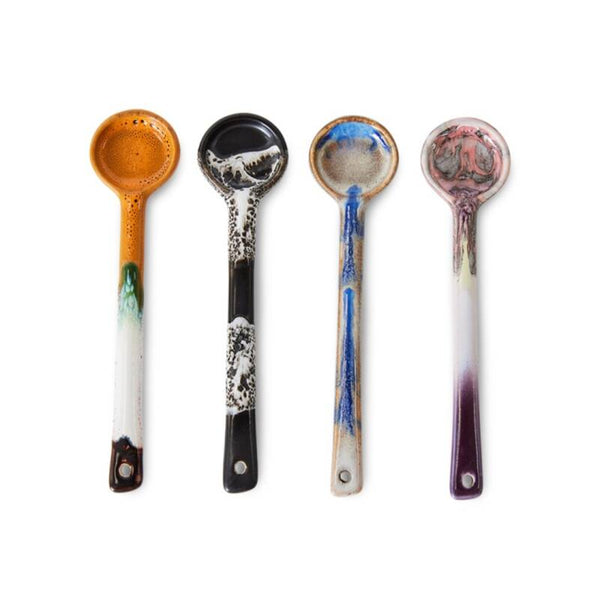 HKliving 70s ceramics spoons M