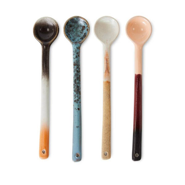 HKliving 70s ceramics spoons breeze