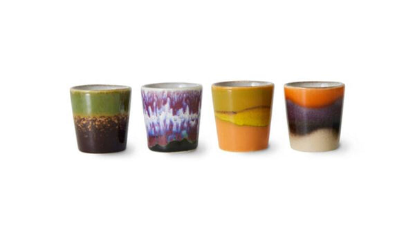 HKliving 70s ceramics egg cups set