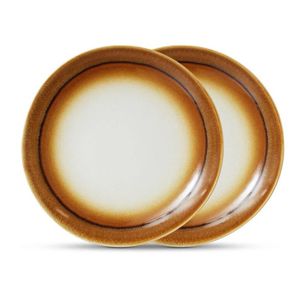 HKliving 70s ceramics dinner plate