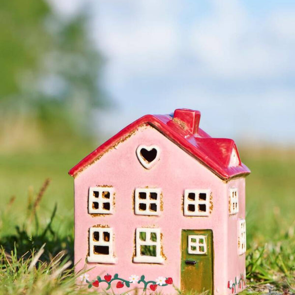 IB Laursen huisje roze