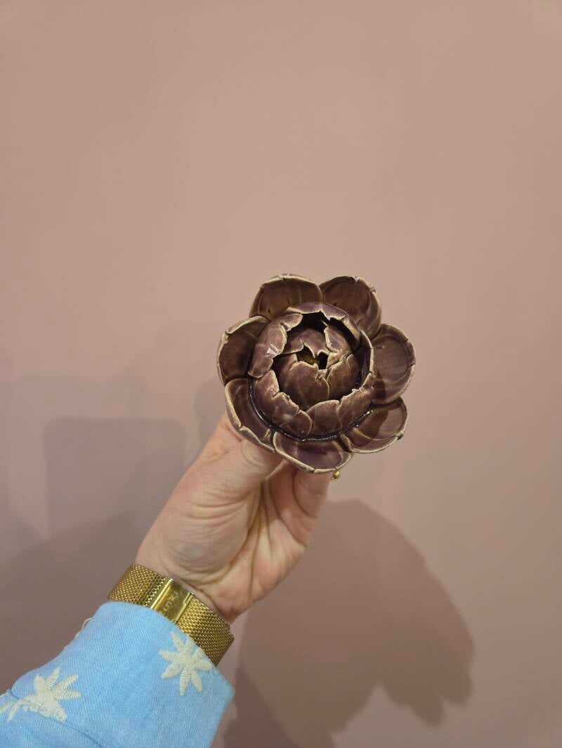 Ceramic flowers peony