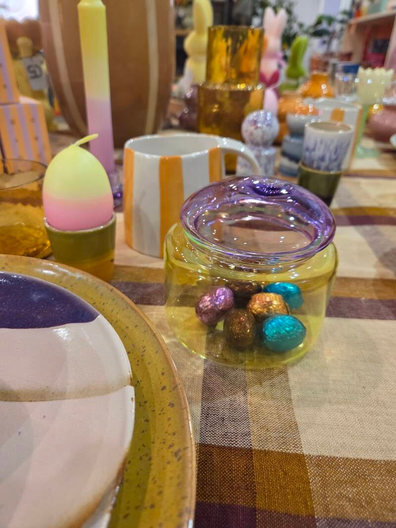 Voorraadpot glas —