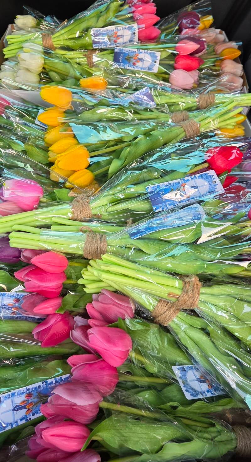 Bosje kunsttulpen