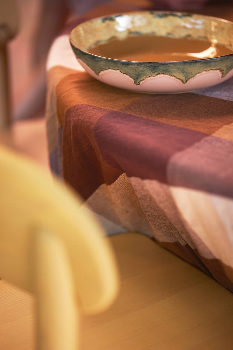 HKliving 70s ceramics salad bowl