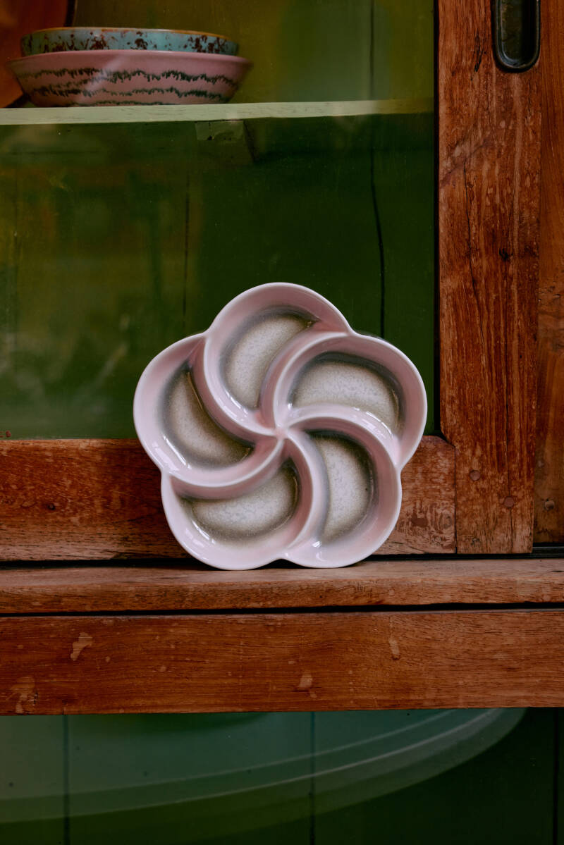 HKliving 70s ceramics snack tray