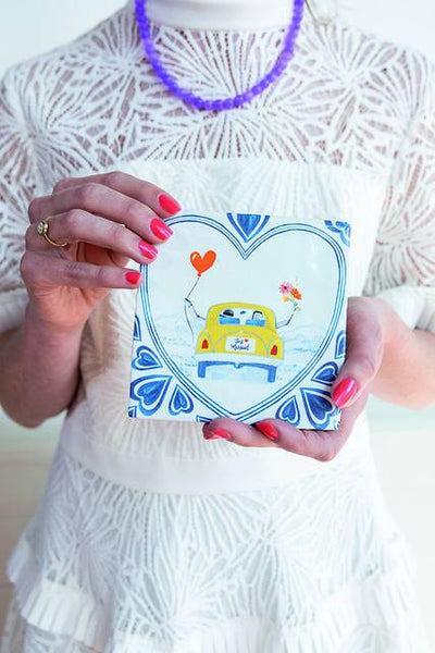 StoryTiles Just married, off we