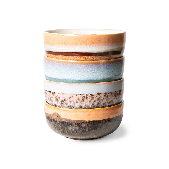 HKliving 70s ceramics tapas bowls (set of