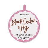 Geurkaars paddywax black ceder & fig