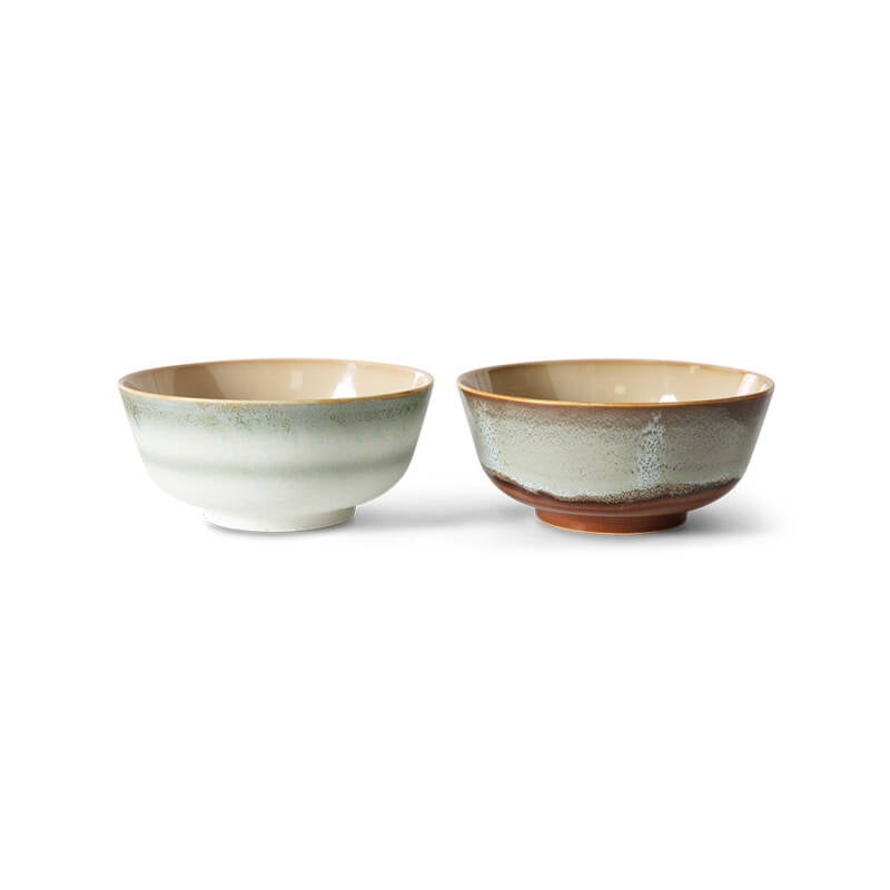 HKliving 70s ceramics ramen bowl