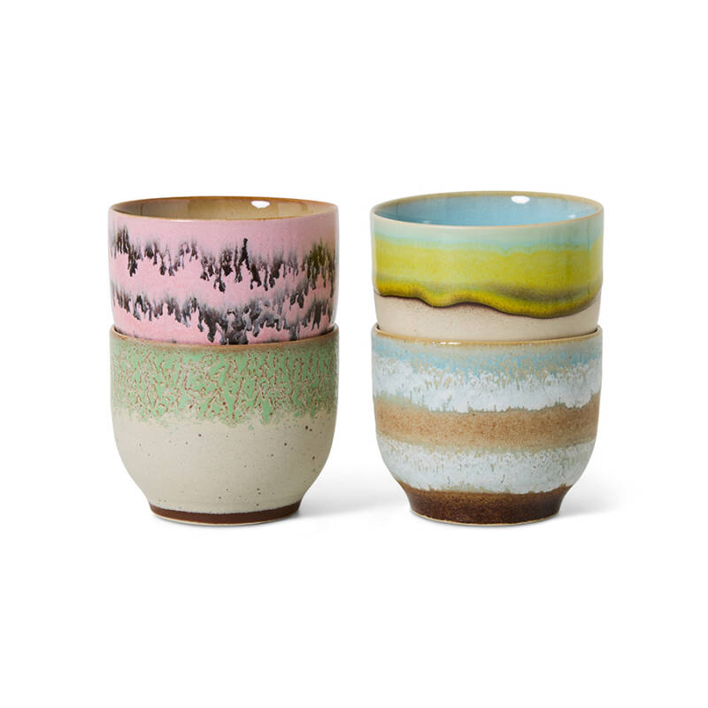 HKliving 70s ceramics café cups