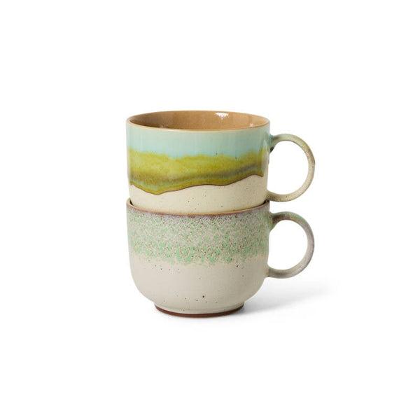 HKliving 70s ceramics tea cups