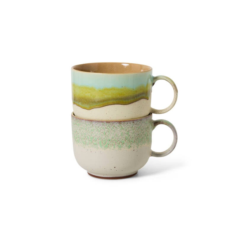 HKliving 70s ceramics tea cups