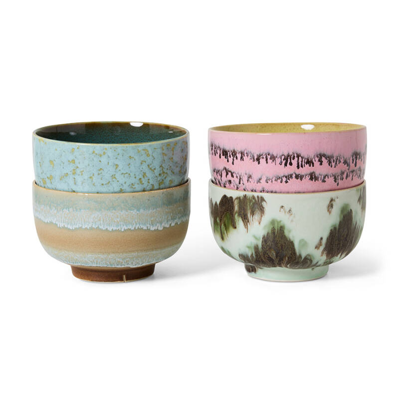 HKliving 70s ceramics noodle bowls