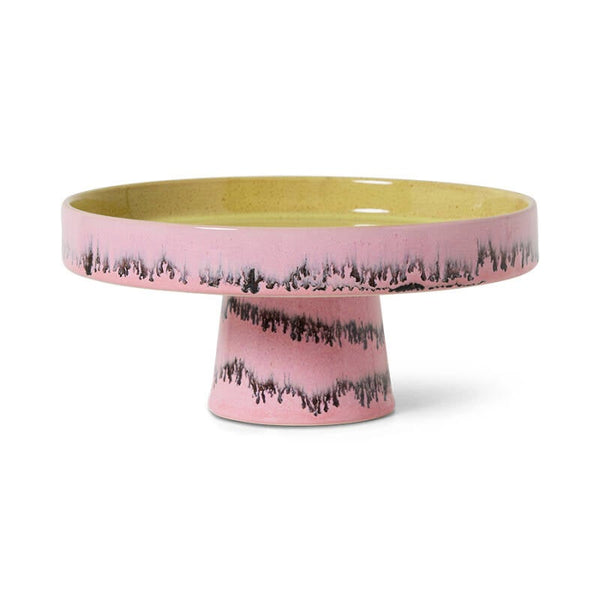 HKliving 70s ceramics bowl on base