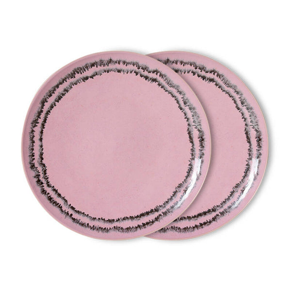 HKliving 70s ceramics plates bubble
