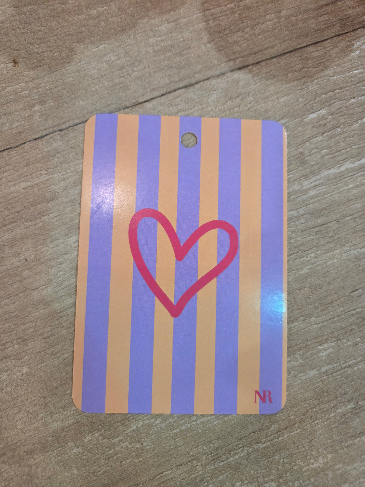Cadeaukaartje hart