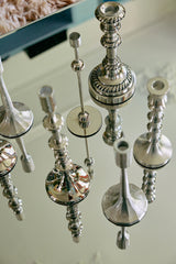 HKliving kandelaar chrome nr3