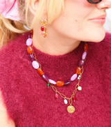 Mable Happiness ketting wild violet