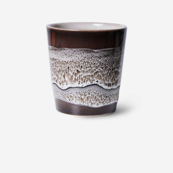 HKliving 70s coffee mug rock