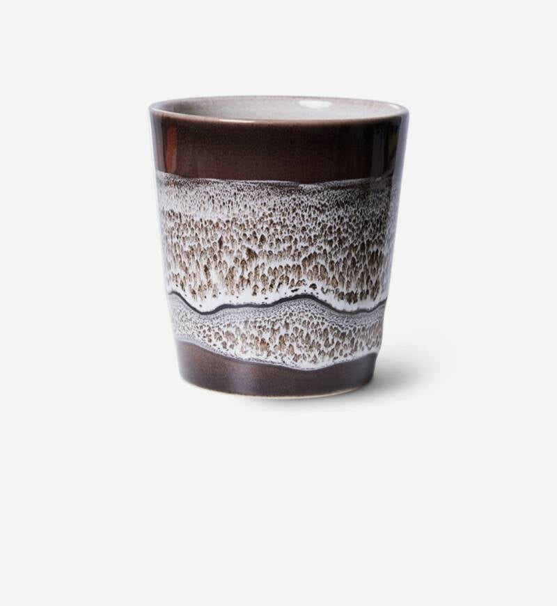 HKliving 70s coffee mug rock