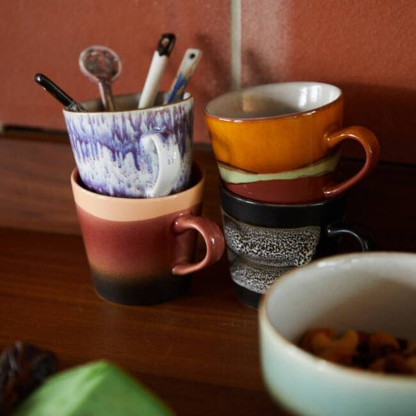 HKliving 70s ceramics americano mugs set