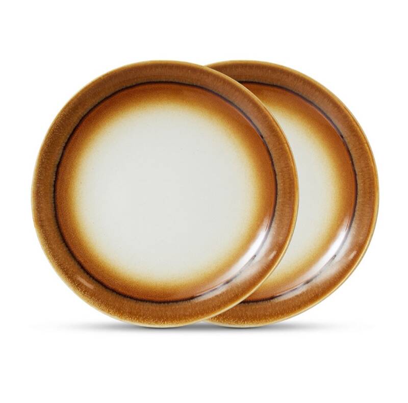 HKliving 70s ceramics dinner plate